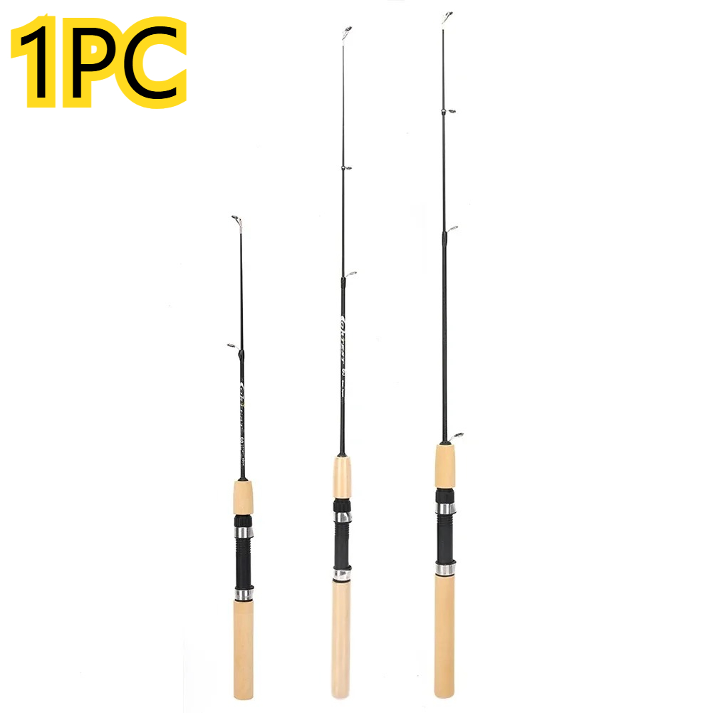 Wok Carbon Steel - 60/80/100cm 얼음낚시대 휴대용 카본 낚싯대 경량