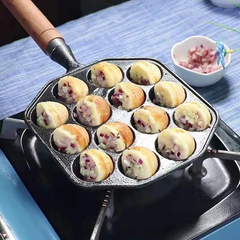 베이킹 타코야키 팬 14 홀 선물, 팬케이크 실리콘 브 - Home Cooking Gas 리뷰 및 가격