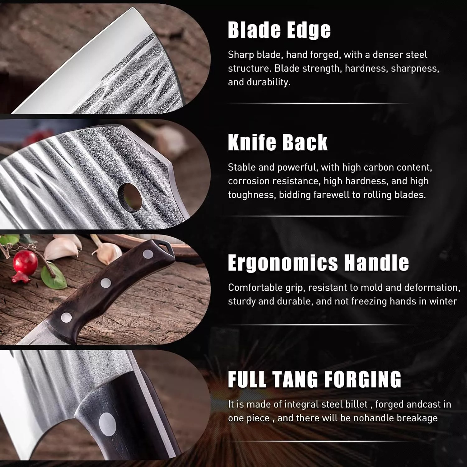 단조 주방 칼, 가정용 초고속 날카로운 슬라이스 칼,  - Wok Carbon Steel 리뷰 및 가격