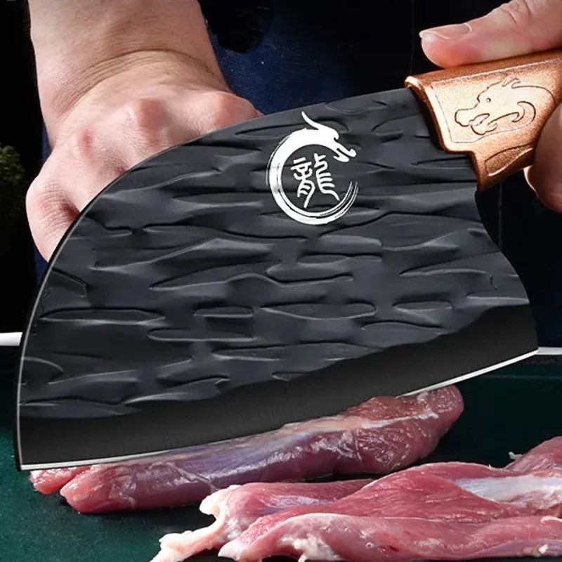고품질 전문 주방 나이프, 고기 커팅 나이프, 요리사  - Wok Carbon Steel 리뷰 및 가격