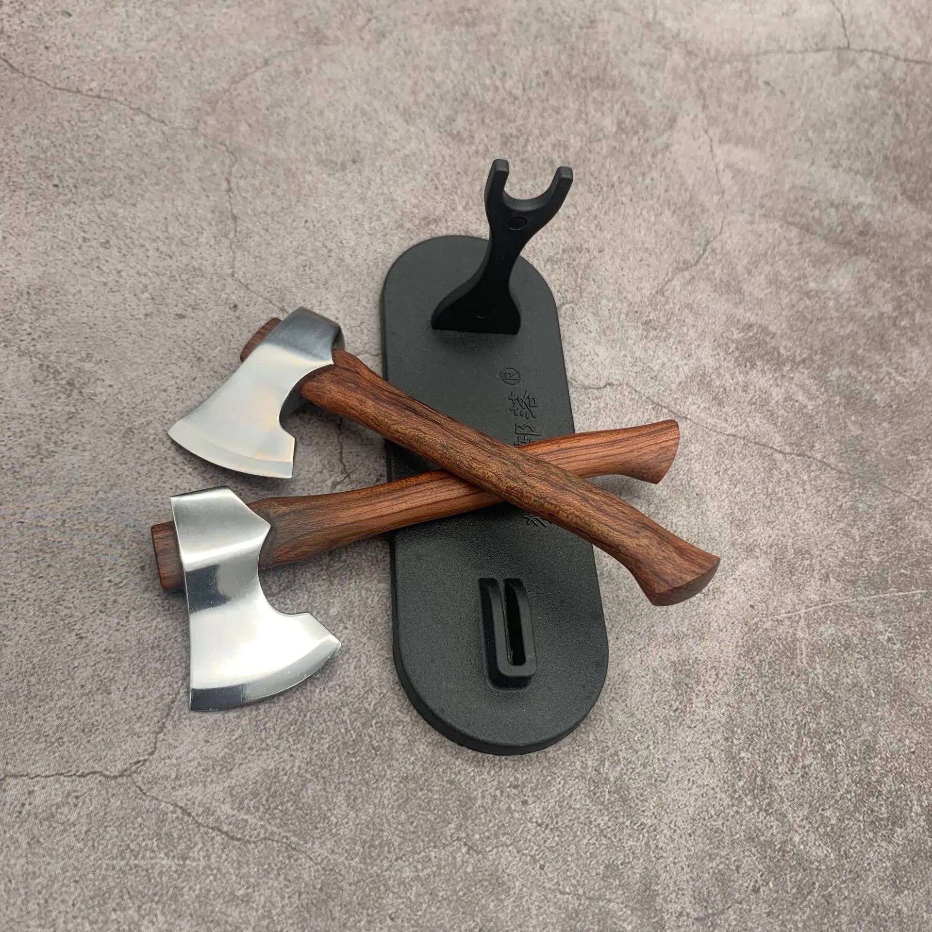 스테인레스 스틸 날카로운 블레이드 로즈우드 핸들 미니  - Wok Carbon Steel 리뷰 및 가격