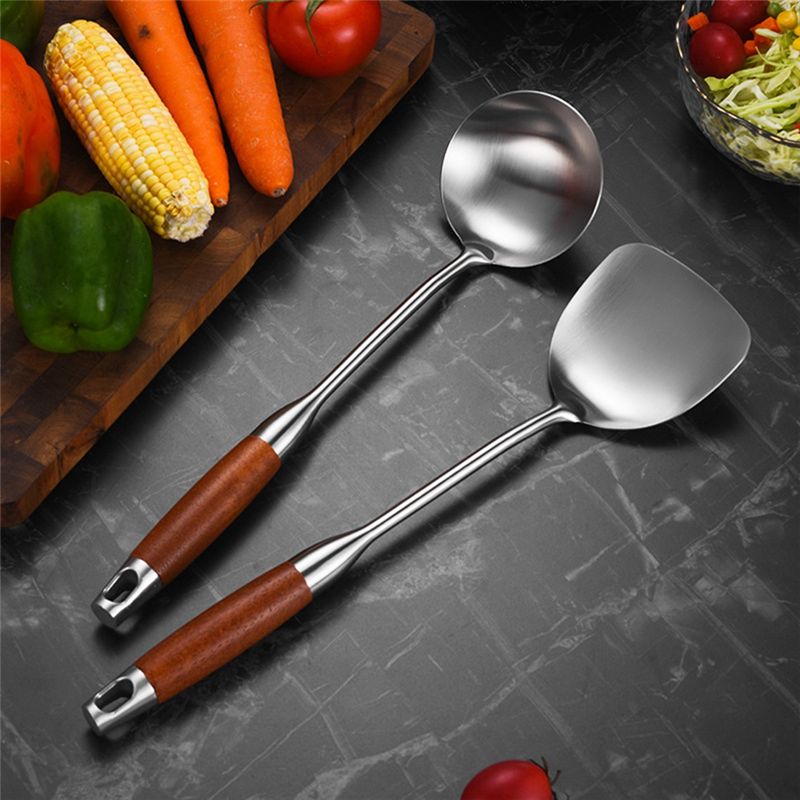 M12K-탄소강용 스테인레스 스틸 주걱, 스테인레스 스 - Wok Carbon Steel 리뷰 및 가격