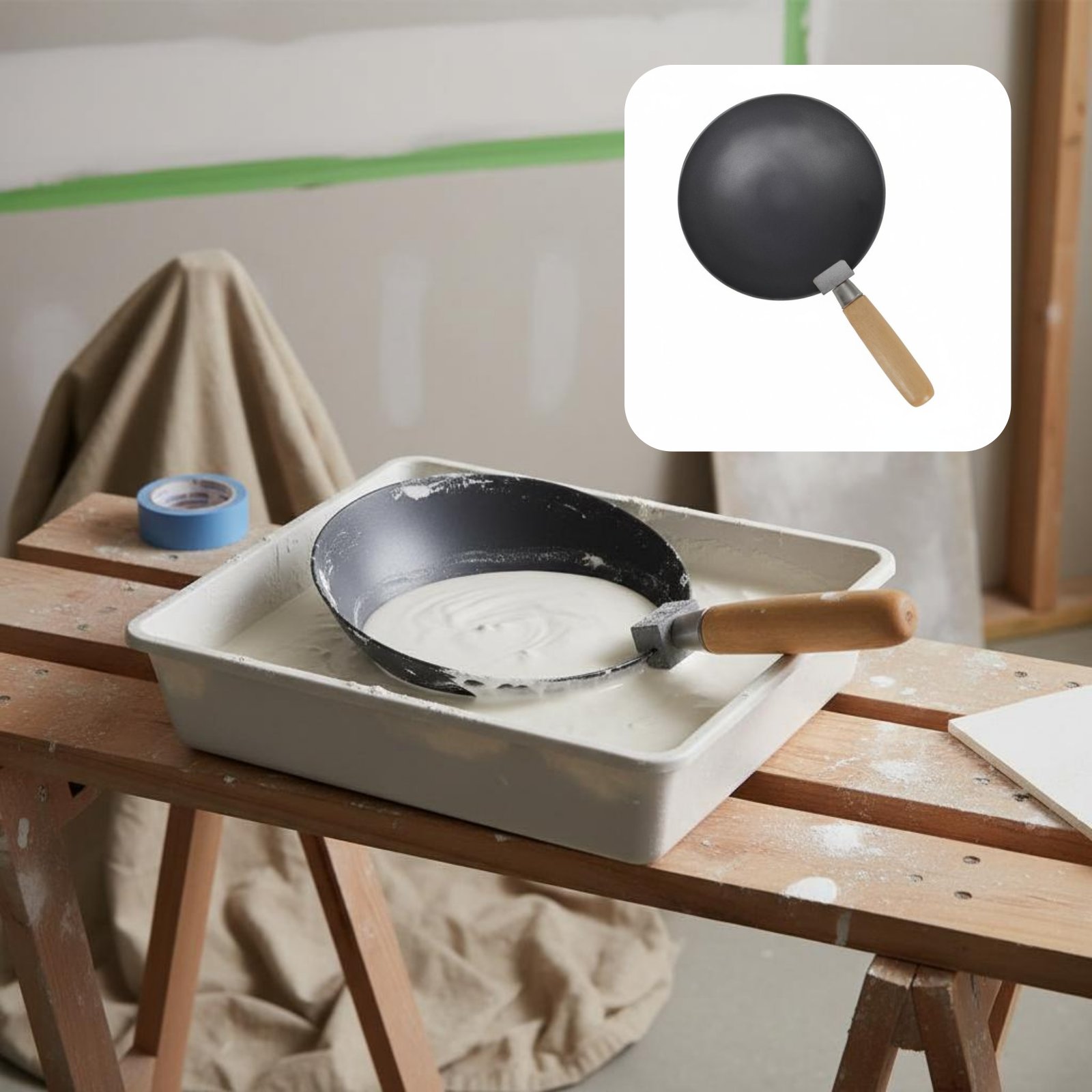시멘트 혼합용 레이들 내마모성 휴대용 시멘트 혼합 레이 - Wok Carbon Steel 리뷰 및 가격